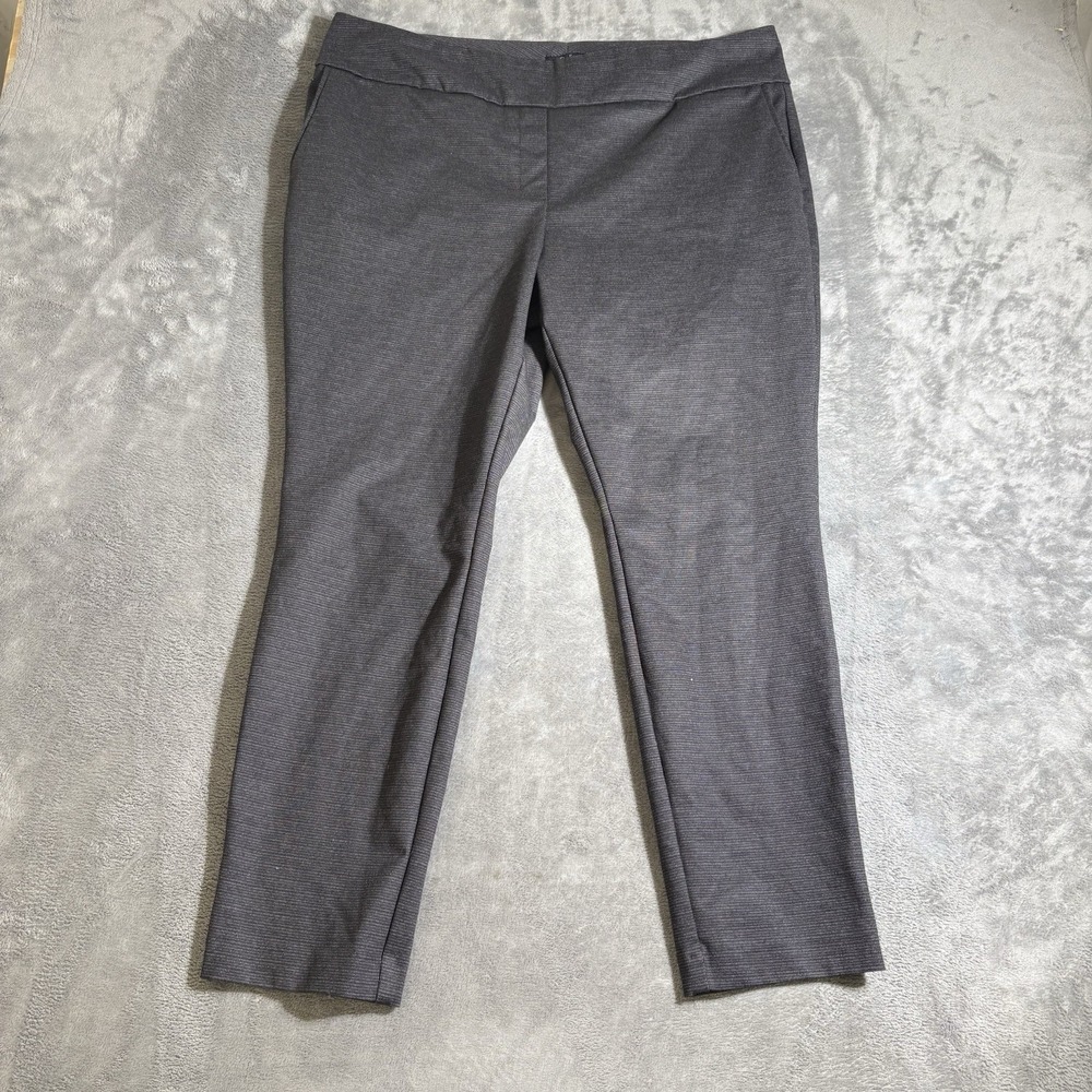Dalia Women's Pull-On Dress Pants Size XXL Black Stretch